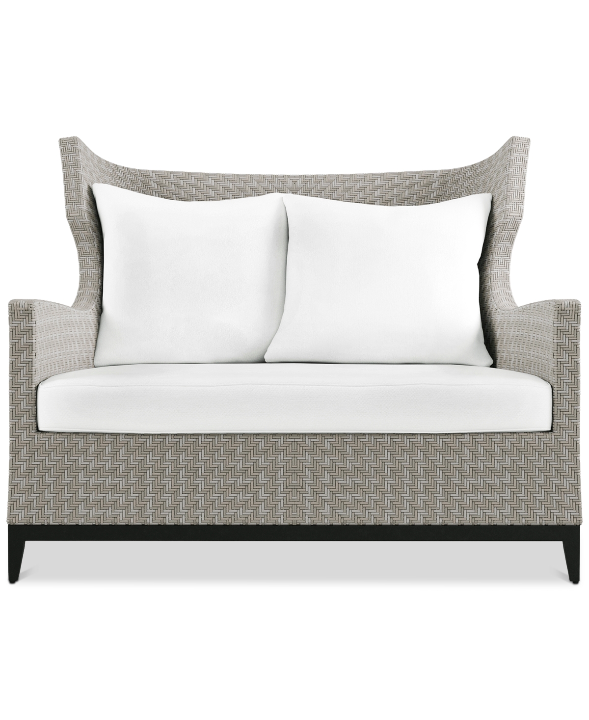 Bernhardt Captiva Extra-wide Outdoor Chair And A Half In No Color