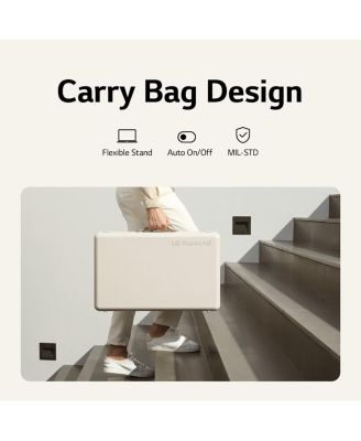 27" Briefcase TV QLED HD HDR - 27LX5QKNA