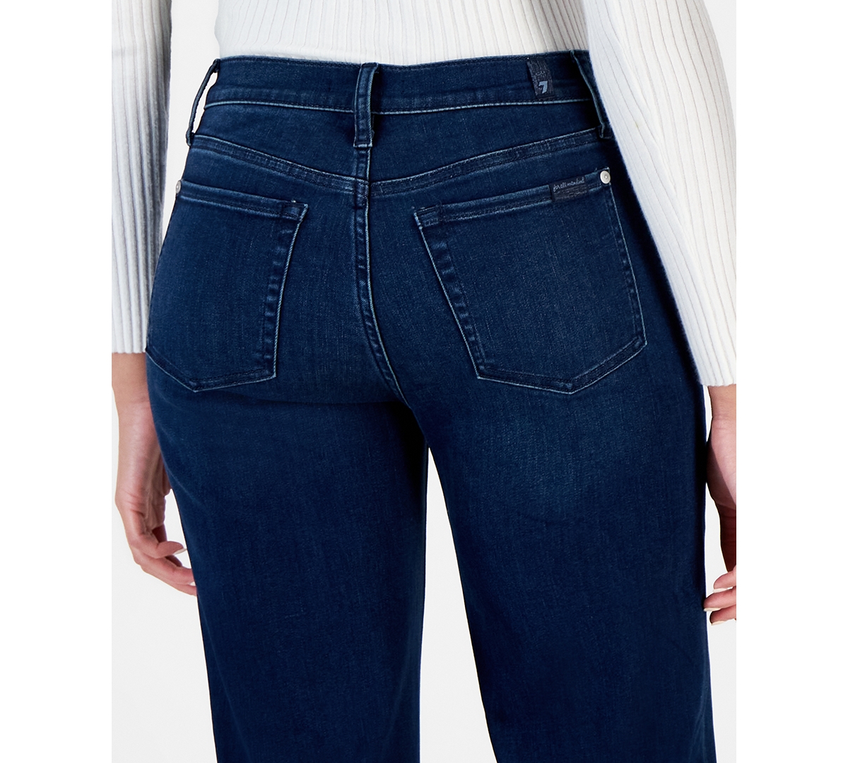 7 For All Mankind Women's Alexa Wide-Leg Jeans