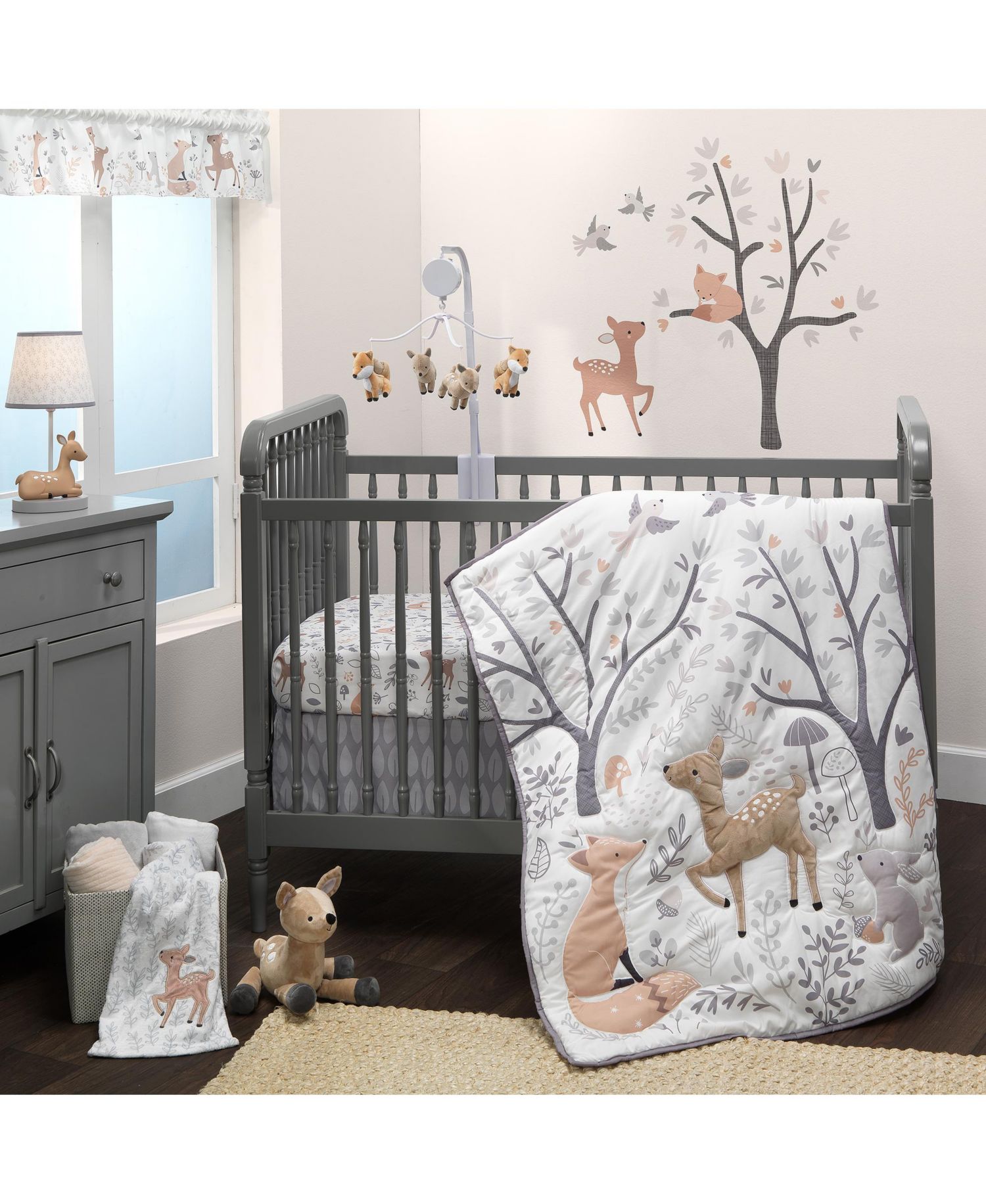 Deer Park Musical Woodland Crib Mobile