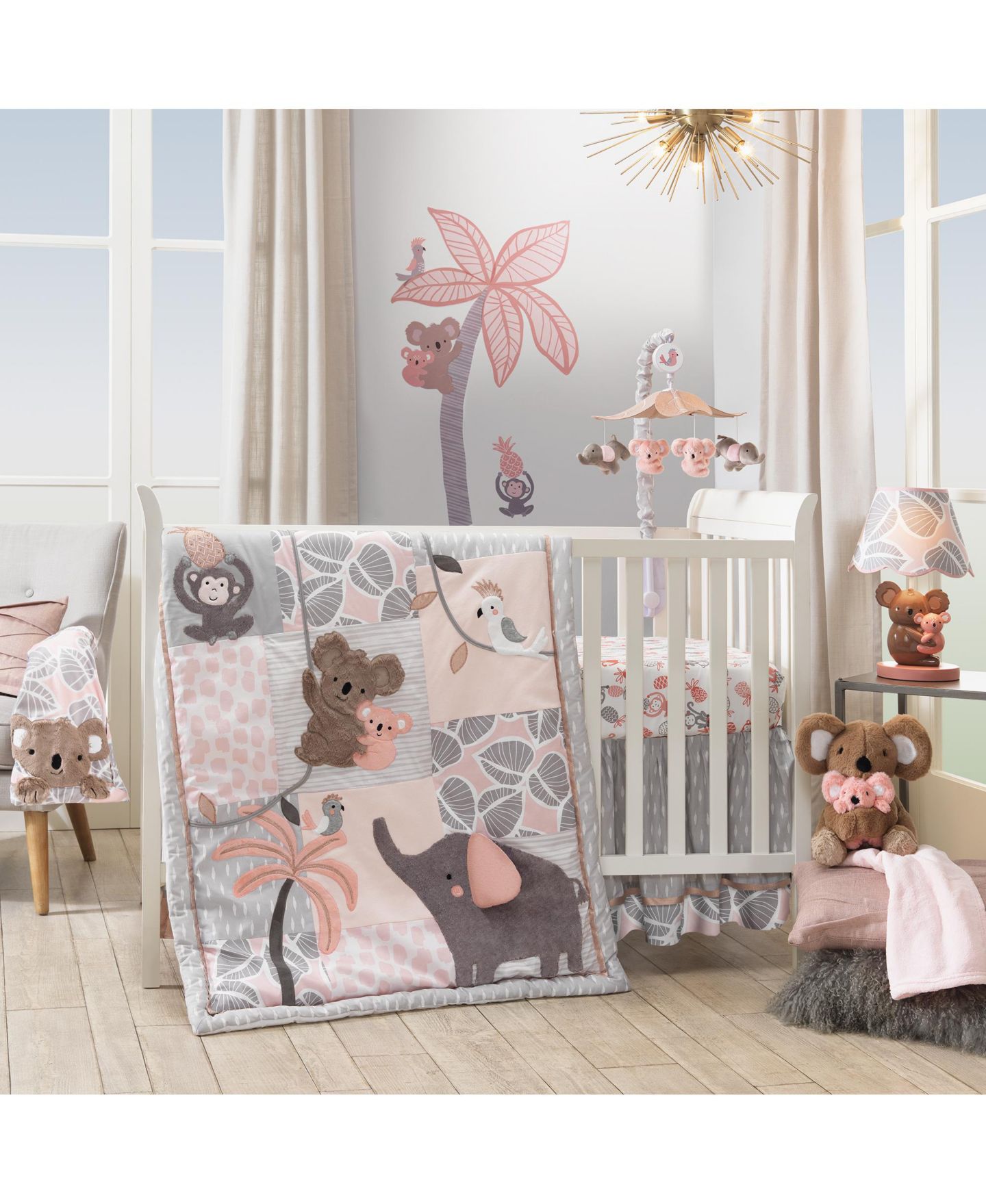 Детские мягкие игрушки Lambs & Ivy Fuzzy & Wuzzy Koalas 11" Plush, 2-Piece Set — фото 4