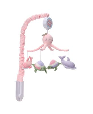 Sea Dreams Dolphin/Turtle Musical Baby Crib Mobile Soother Toy