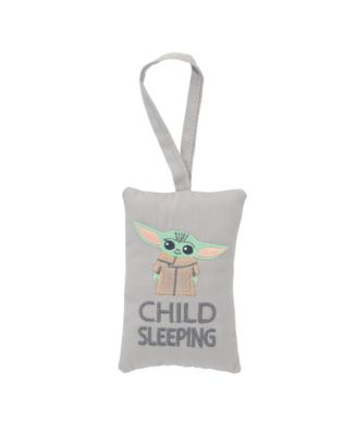 Star Wars The Child/Baby Yoda Security Blanket/Door Pillow Gift Set