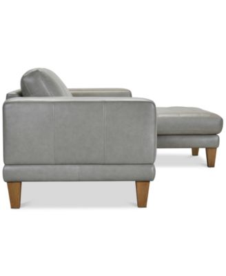 Niebee 2-Pc. Leather Sectional, Created for Macy's