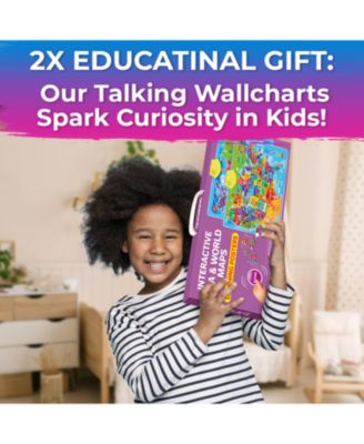 Educational Interactive Poster for Toddlers 3-5