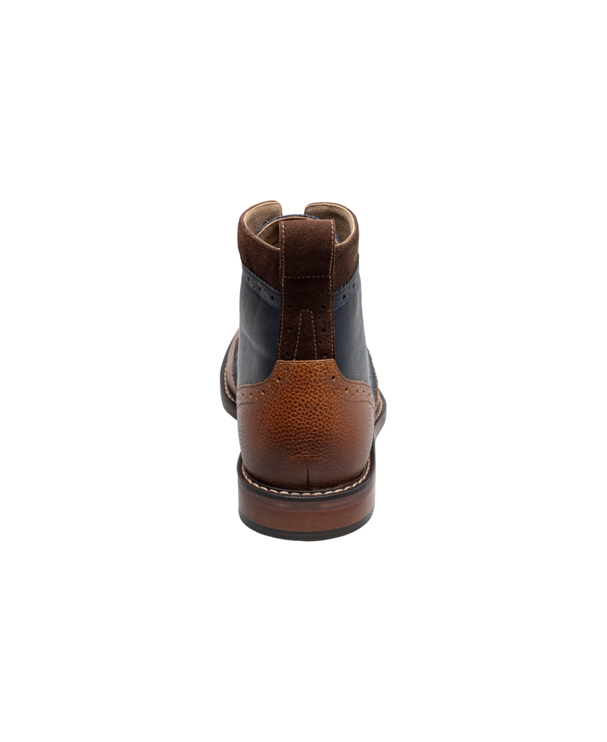 STACY ADAMS MEN'S FINNEGAN WINGTIP LACE UP BOOTS 