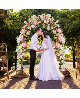 8 Feet 4 Inch High Gothic Steel Rose Arch