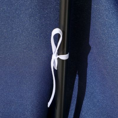 3-Seat Patio Swing Chair with Canopy and Cushion