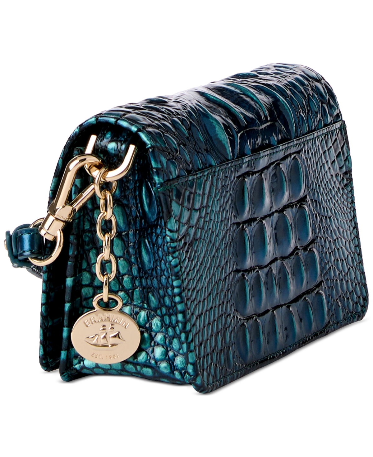 Brahmin Minuette Melbourne Mini Leather Crossbody Bag
