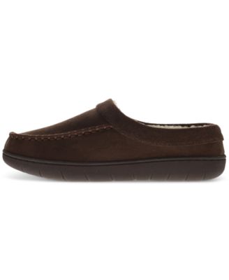Men's Victor Faux-Sherpa Slippers