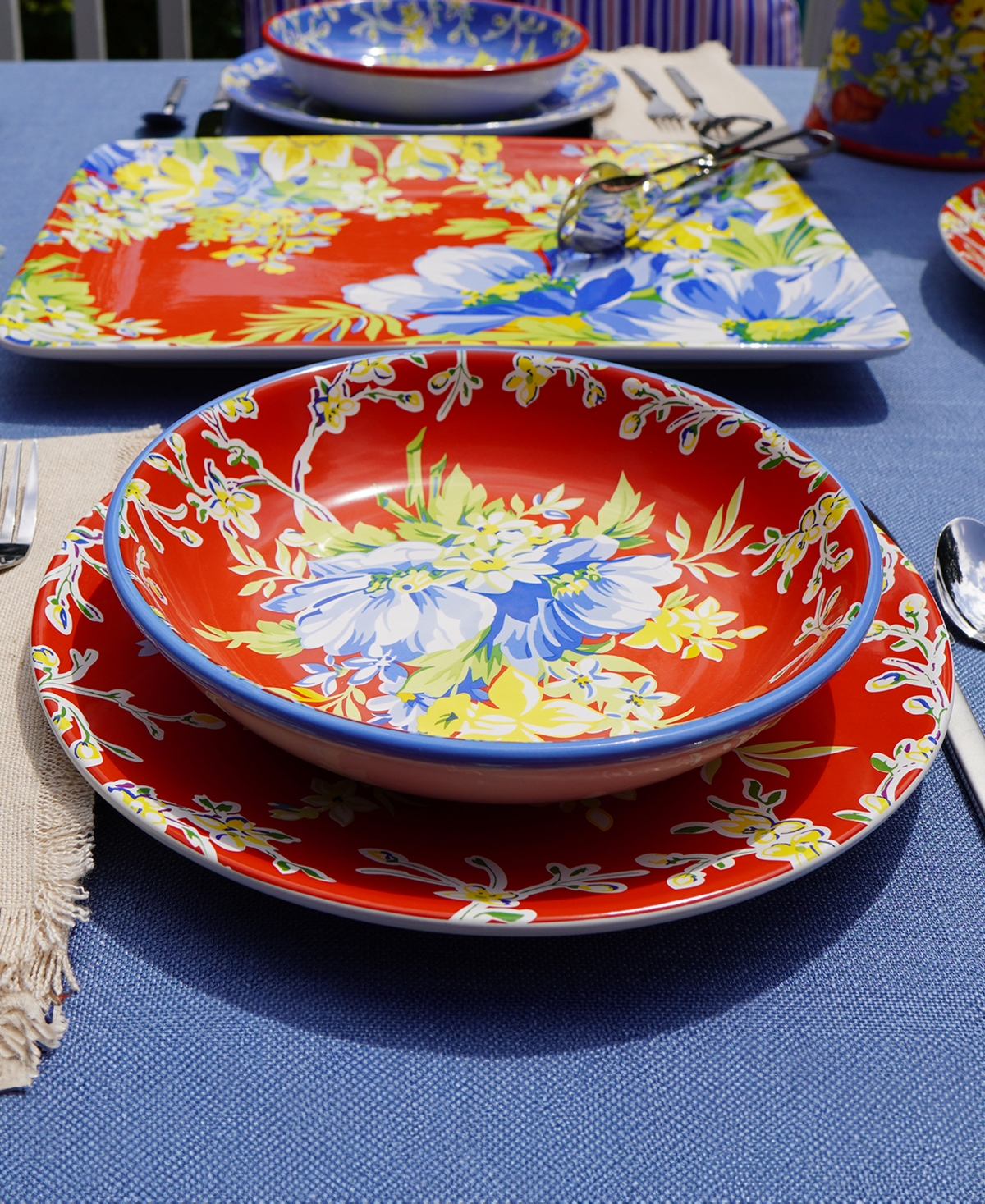 Certified International Blossom Set Of 4 Soup Bowls In Miscellaneous