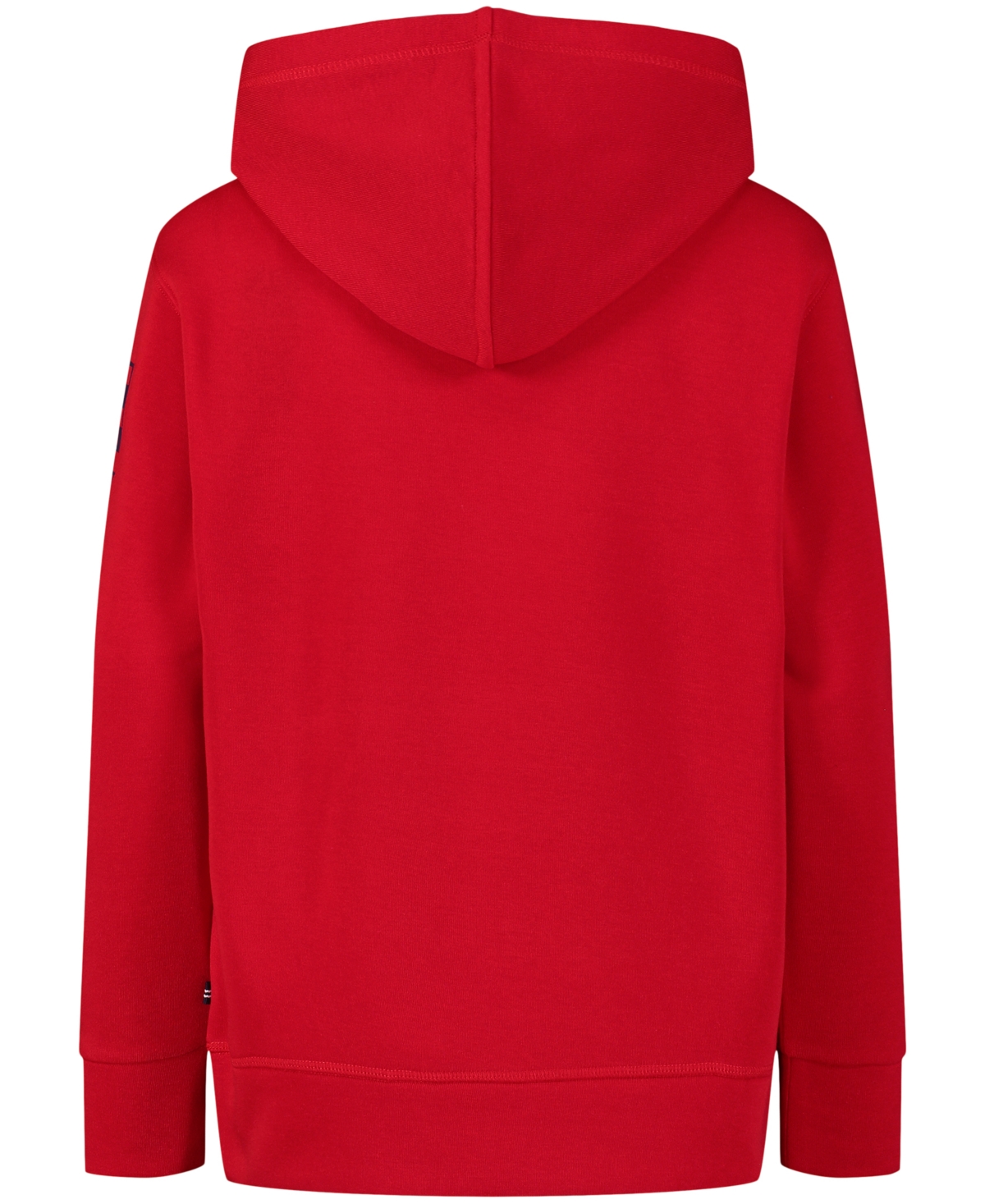 Nautica Big Boys Flag Pullover Hoodie In Tango Red