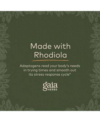 Adrenal Health Daily Support - With Ashwagandha, Holy Basil & Schisandra - Herbal Supplement to Help Maintain Healthy Energy and Stress Levels - 60 Liquid Phyto-Capsules (60 count)