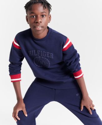 Big Boys Varsity Soft Fleece Crewneck Sweatshirt