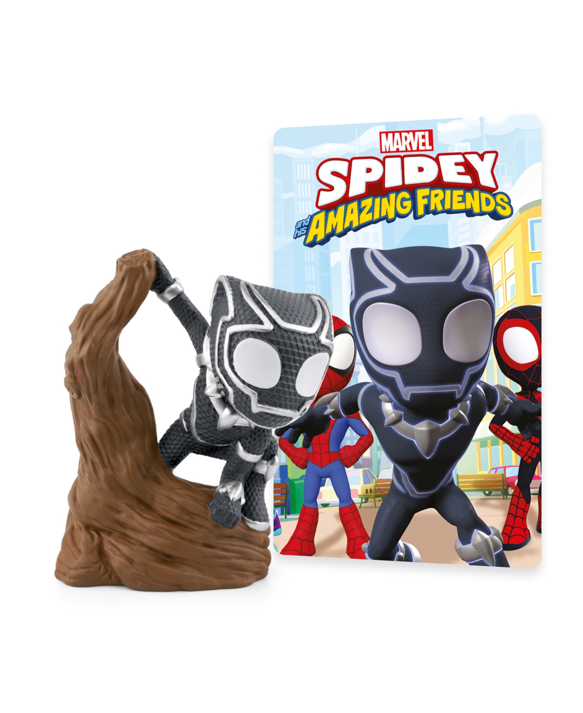Tonies Marvel Set With Spidey, Spin, Ghost Spider, And Black Panther Audio Play Figurines In No Color