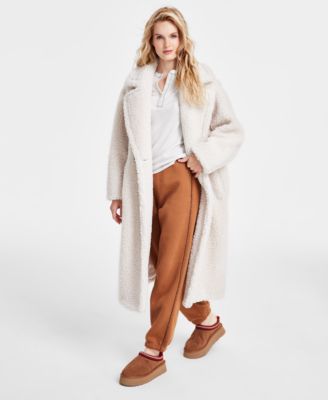 UGG® Women's Gertrude Teddy Coat - Macy's