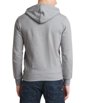 Men's Distressed Originals Regular-Fit Logo Print Fleece Hoodie