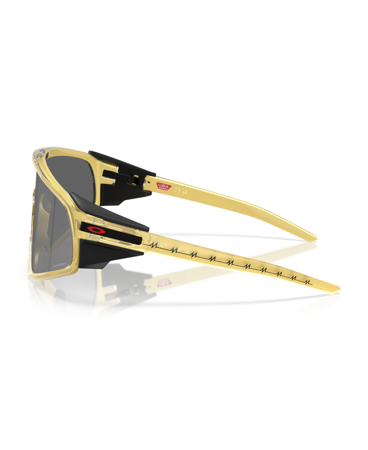 Oakley Unisex Round Latch Panel Sunglasses, Oo9404 In Gold Grass