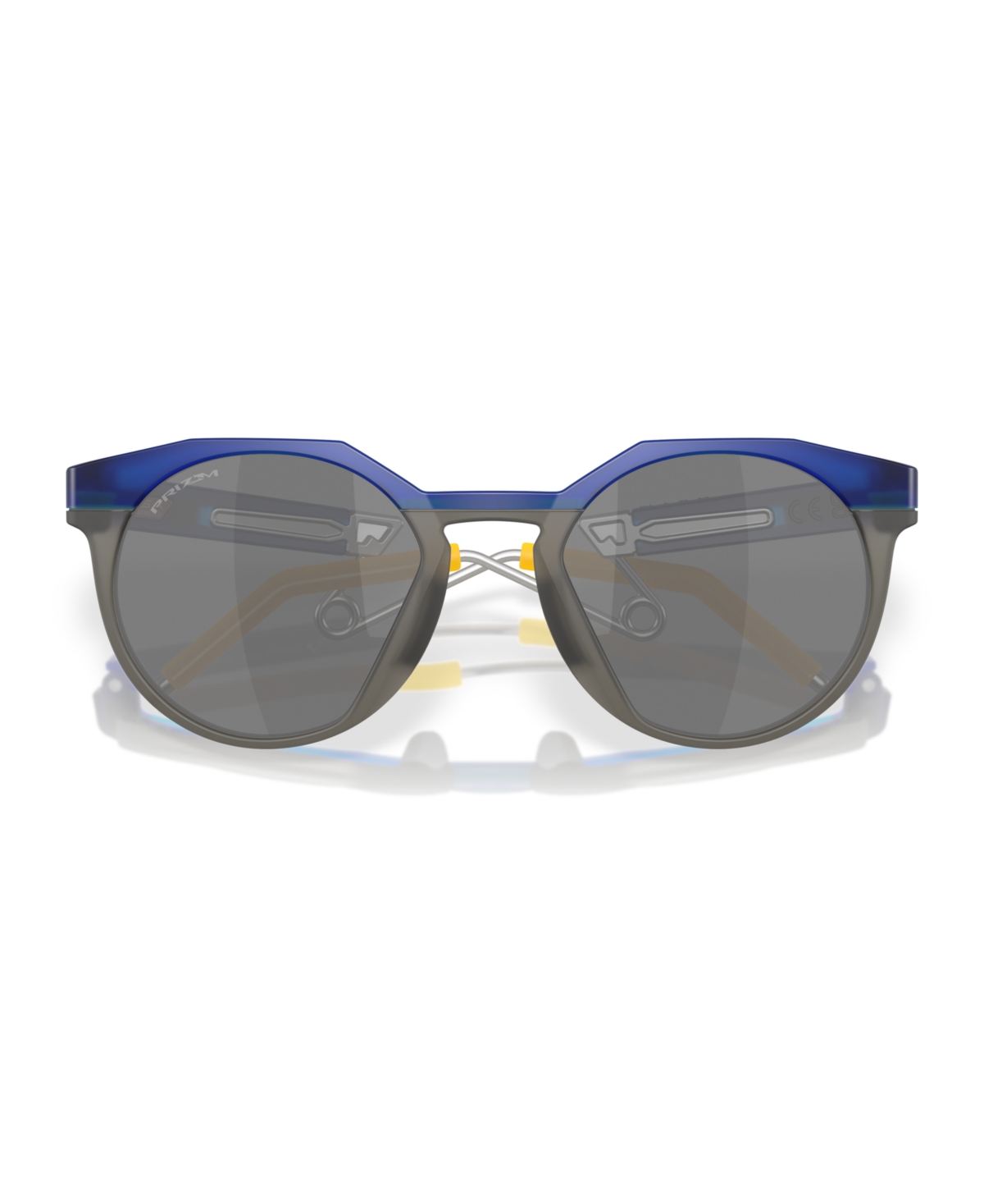 Oakley Unisex Oval Hstn Metal Sunglasses, Oo9279 In Transparent Crystal Blue
