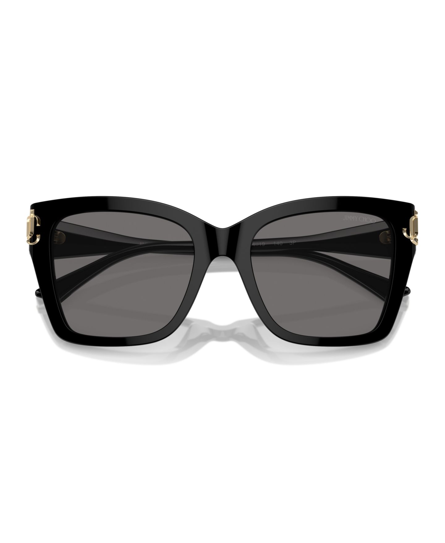 Женские солнцезащитные очки Jimmy Choo Polarized Sunglasses, JC5012, цвет: Чёрный — фото 10