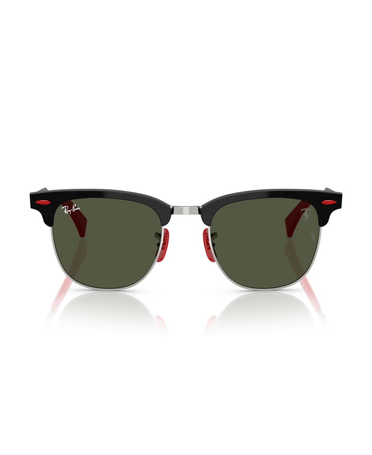 Ray Ban Men's And Women's Sunglasses, Rb3807m In Brushed Black On Silver