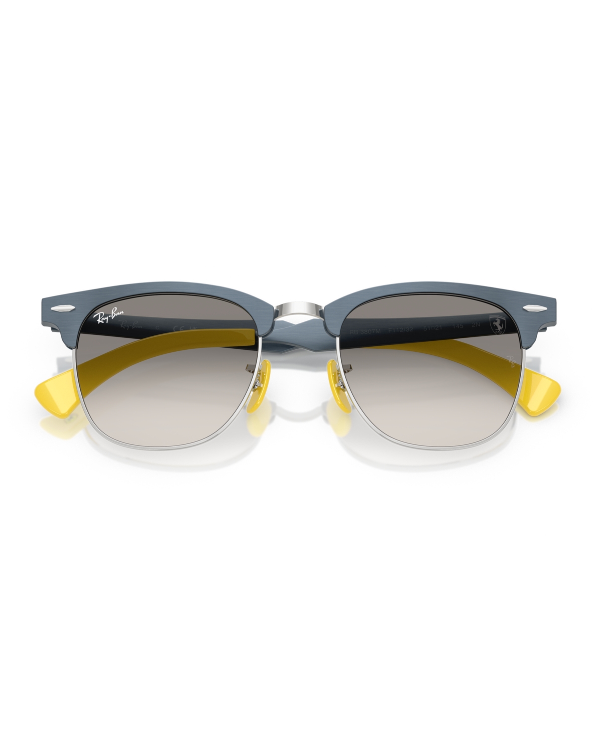 Ray Ban Men's And Women's Sunglasses, Rb3807m In Brushed Blue On Silver