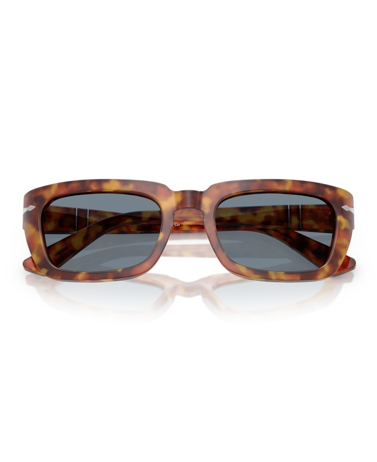 Persol Unisex Sunglasses Po3268s In Brown Tortoise