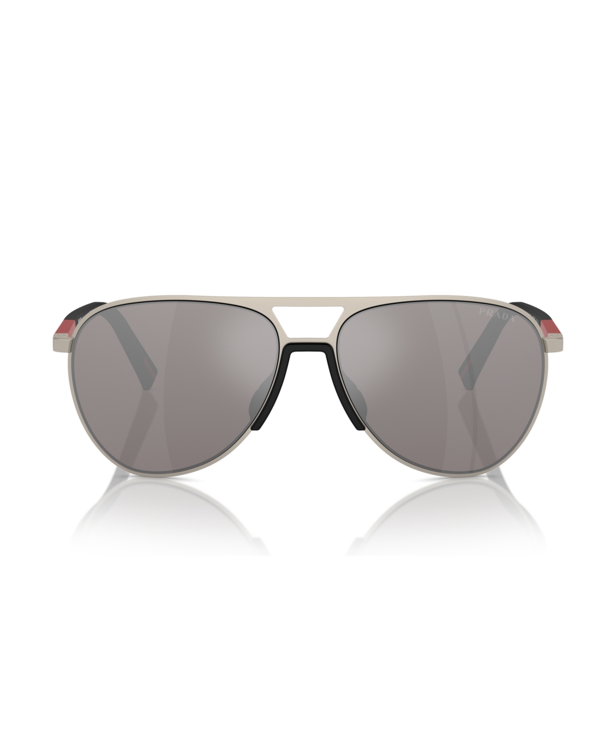 Shop Prada Men's Sunglasses Ps 53zs In Matte Champagne