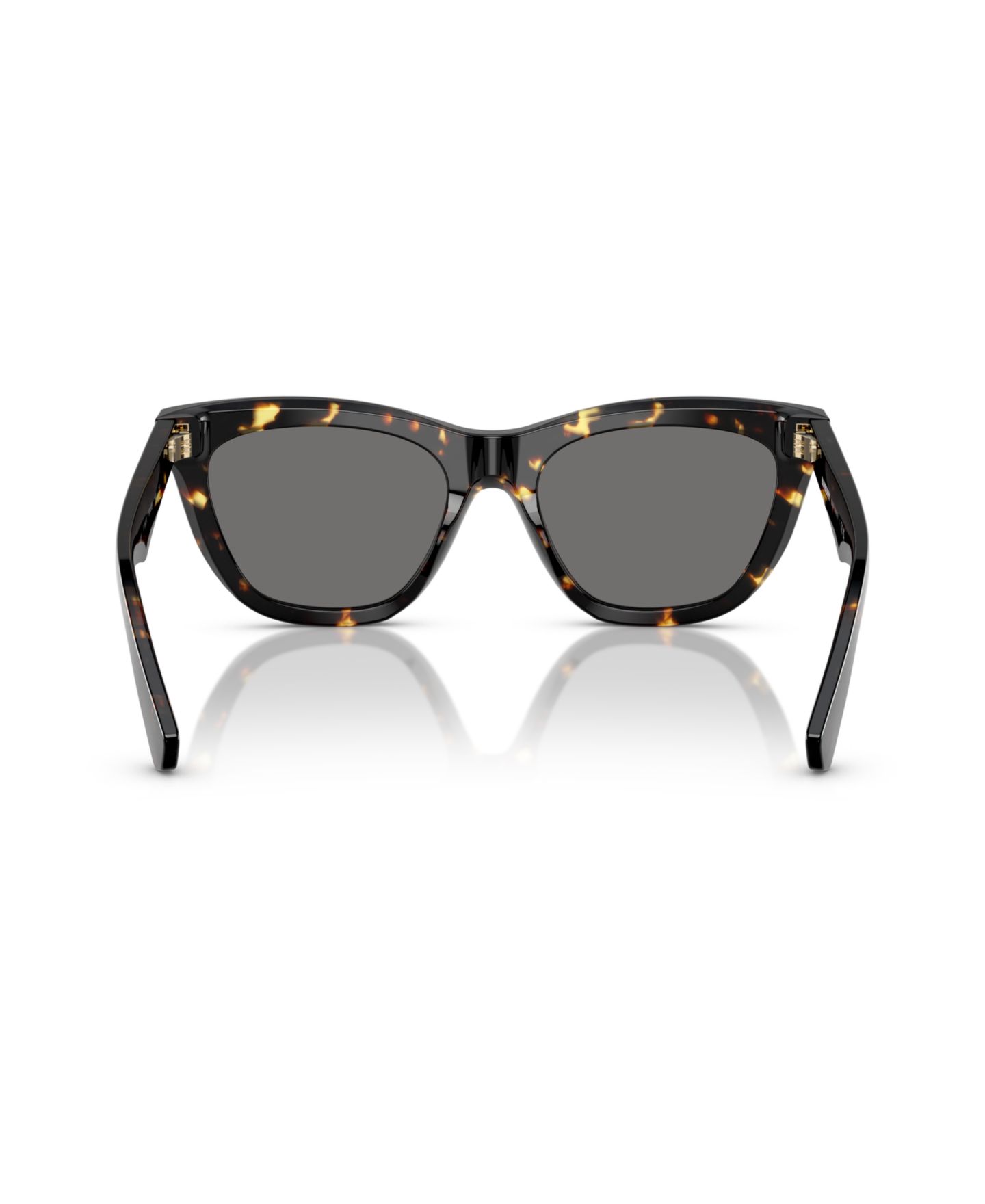 Женские солнцезащитные очки Burberry Polarized Sunglasses BE4435, цвет: Жёлтый гавана — фото 4