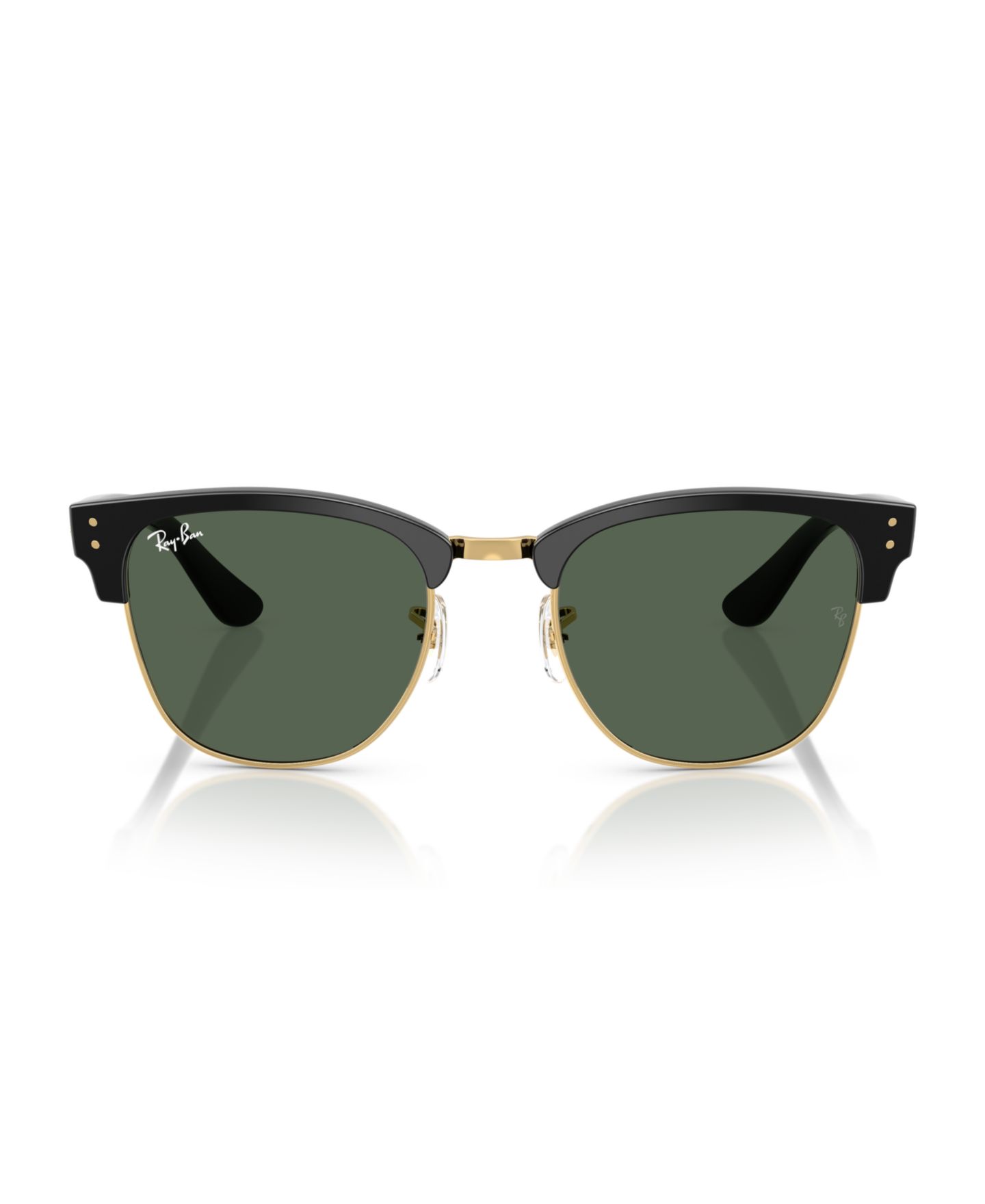 Солнцезащитные очки Ray-Ban Unisex Clubmaster Reverse, RBR0504S 51, цвет: Чёрный — фото 2