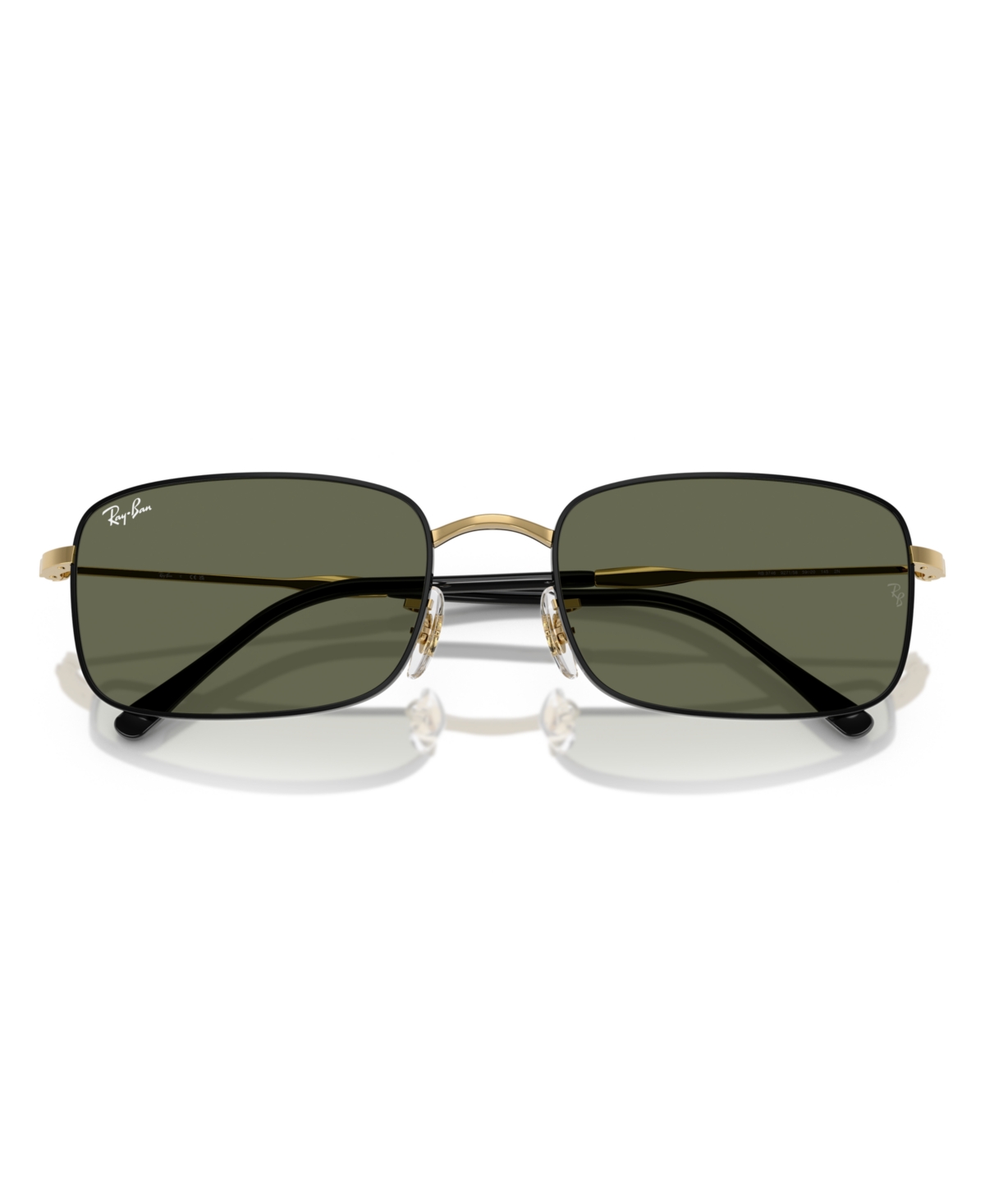 Ray Ban Unisex Polarized Sunglasses Rb3746 In Black On Arista