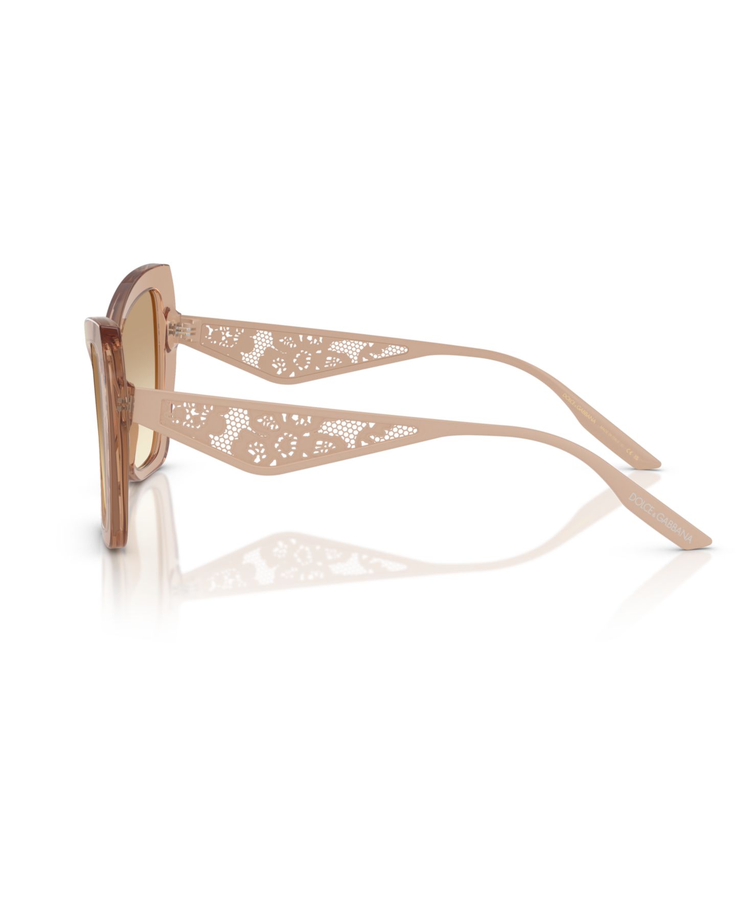 Женские солнцезащитные очки Dolce&Gabbana DG4489, цвет: Чёрный — фото 8