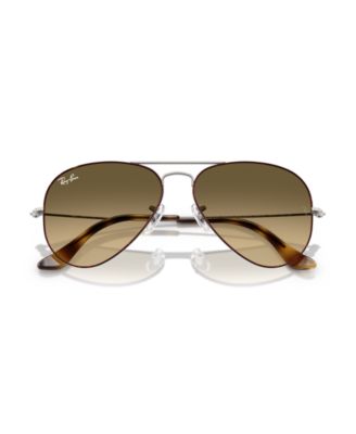 Unisex Sunglasses, Aviator Large Metal RB3025