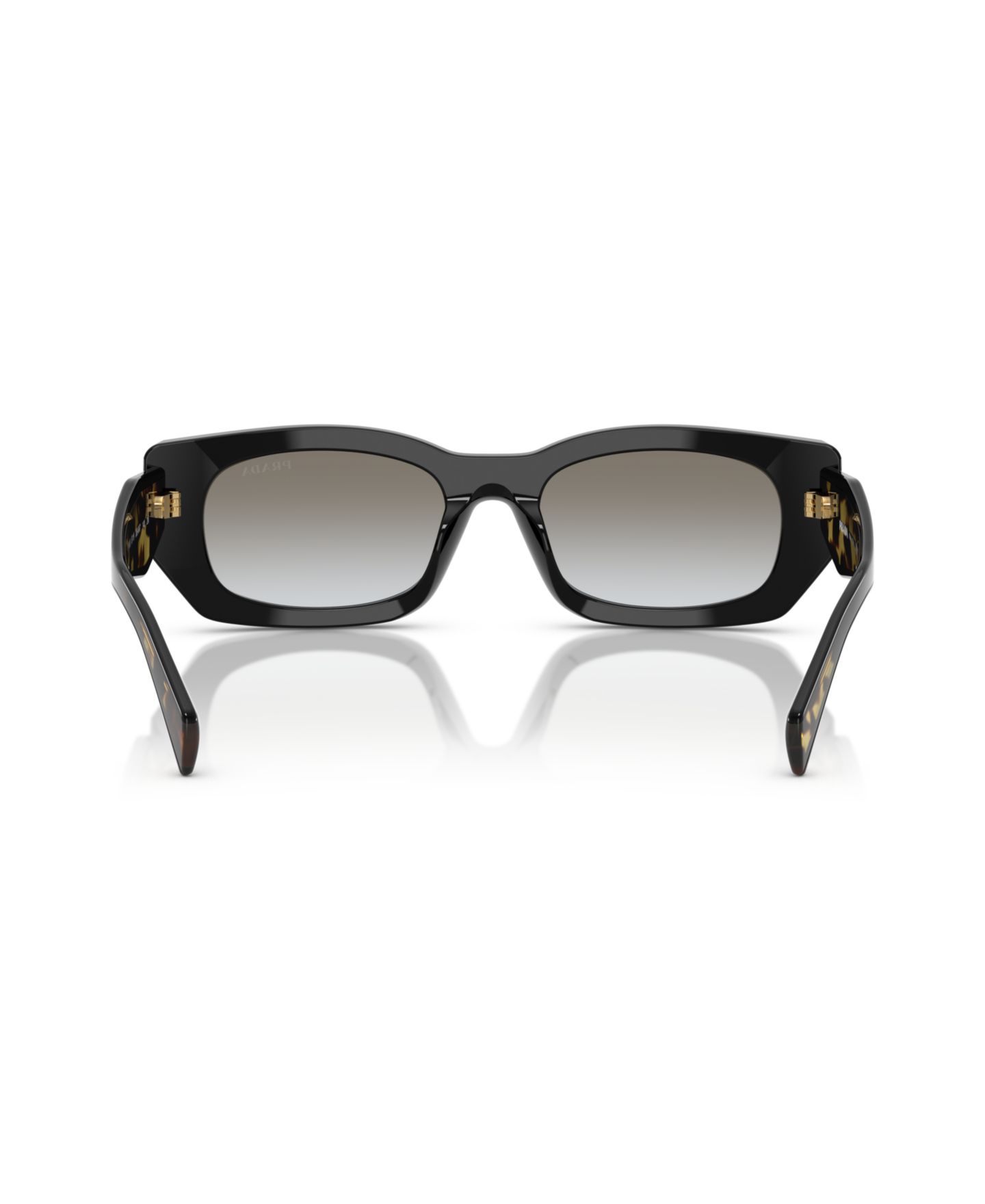 Женские солнцезащитные очки PRADA Sunglasses PRB05S, цвет: Чёрный — фото 3