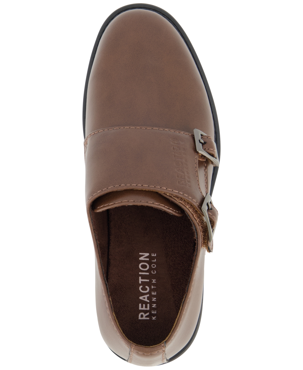 Kenneth Cole New York Little & Big Boys Damian Monk-strap Shoes In Chocolate