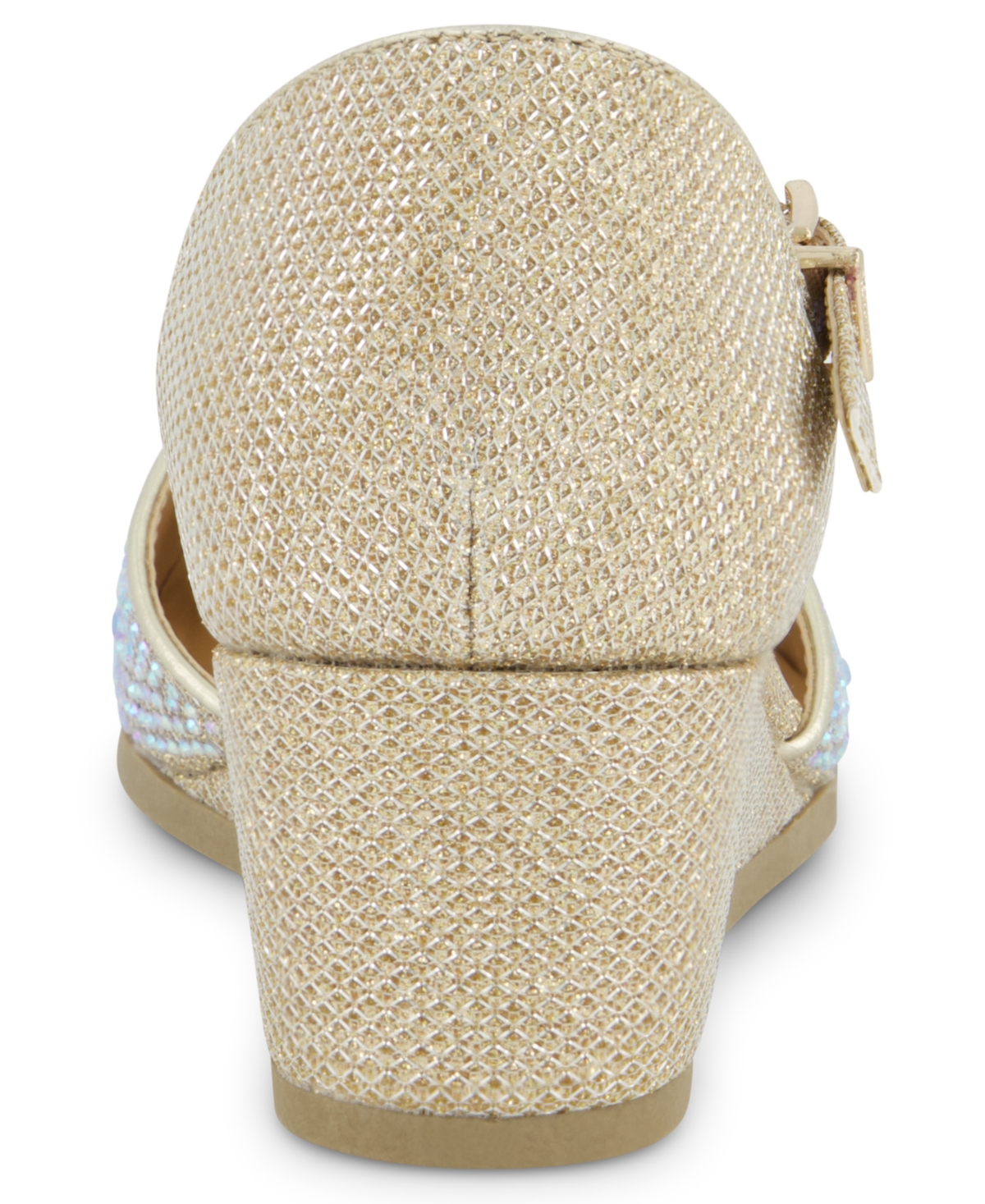 Shop Kenneth Cole New York Little & Big Girls Tatiana Edda Shoes In Soft Gold