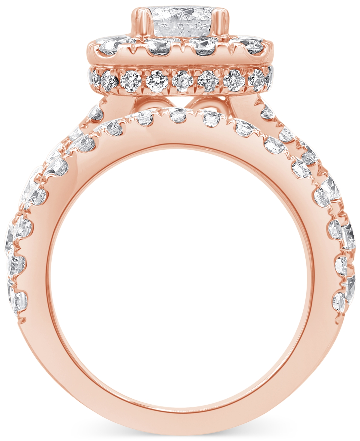 Diamond Bridal Set (4 ct. t.w.) 14k White, Yellow or Rose Gold