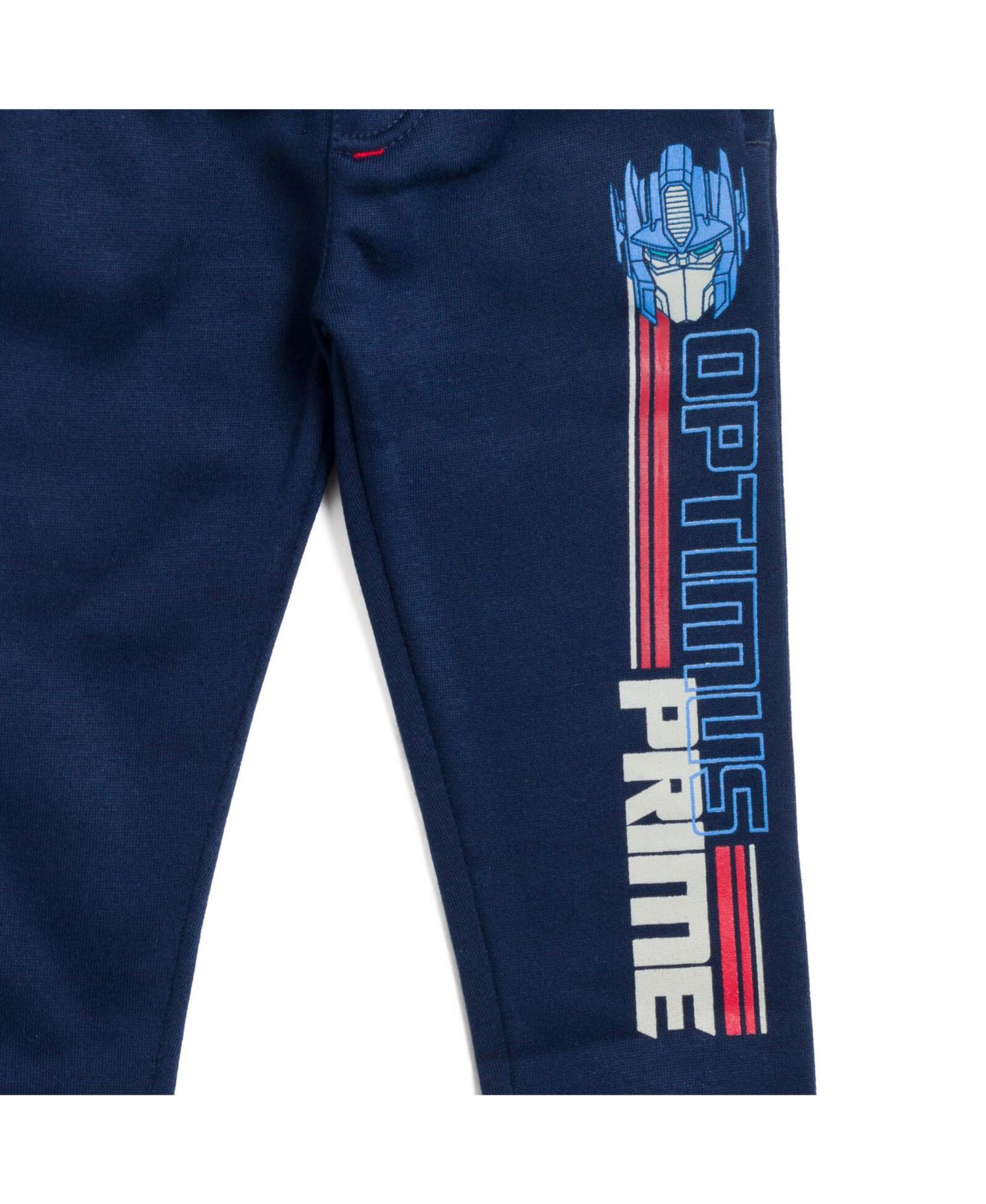 Little Boys Optimus Prime Bumblebee Fleece 2 Pack Pants