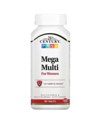 21st Century Mega Multi for Women - 90 Tablets - Macy's
