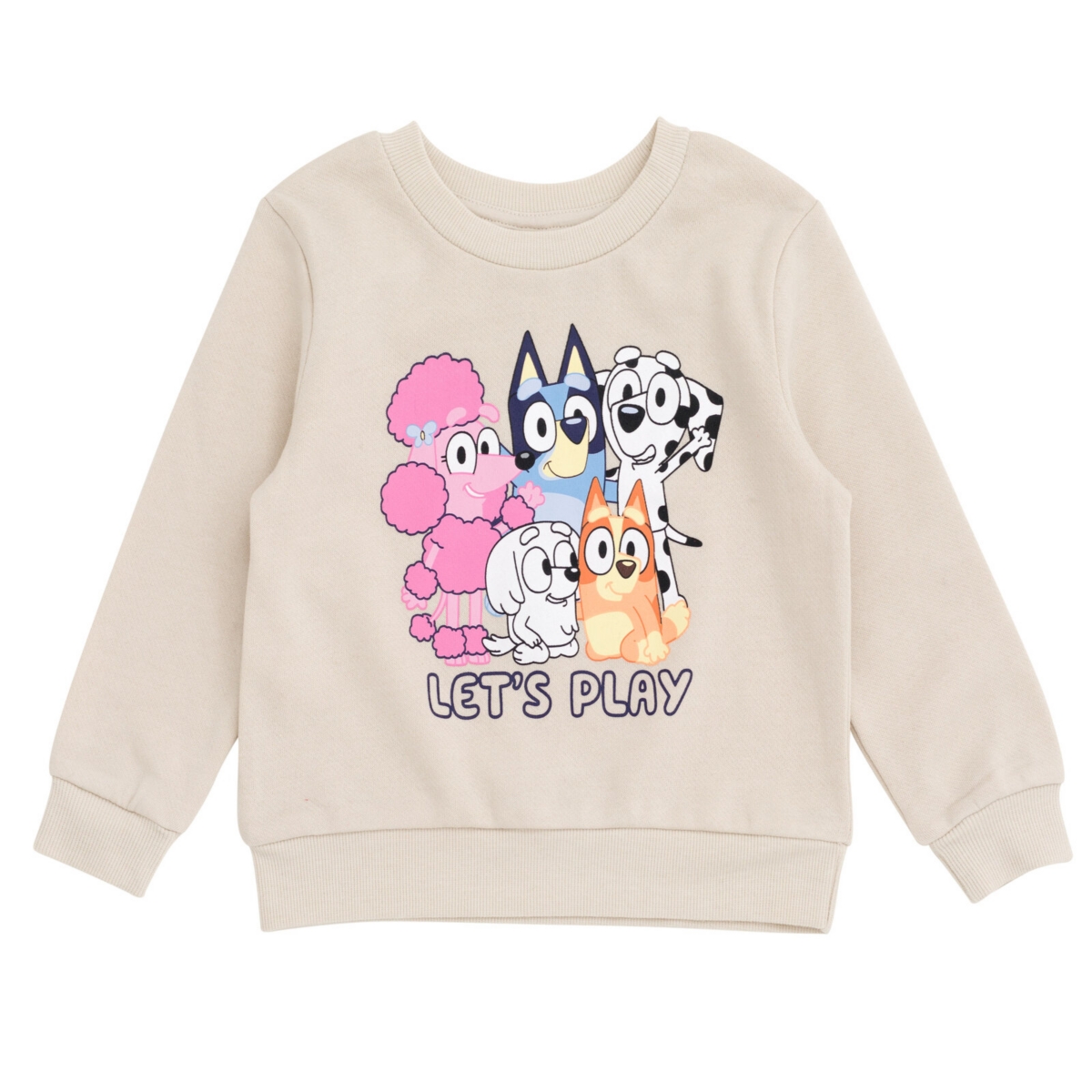 Bluey Toddler Boys Fleece Sweatshirt and Jogger Pants Outfit Set to