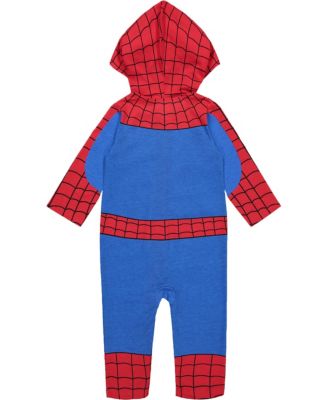 Baby Boys Spider-Verse Spider-Man Venom Iron Man Zip Up Cosplay Coverall