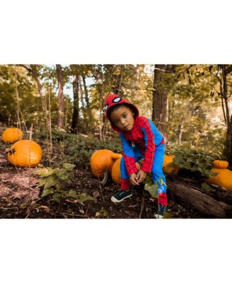 Baby Boys Spider-Verse Spider-Man Venom Iron Man Zip Up Cosplay Coverall