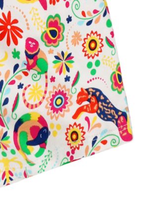 Girls Volant Ruffle Shorts Romper