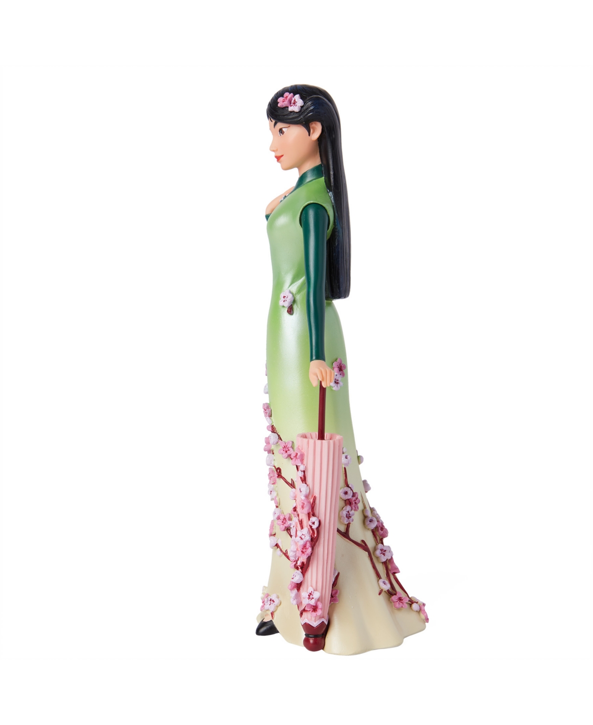 Enesco Disney Showcase Botanical Mulan Figurine In Multi