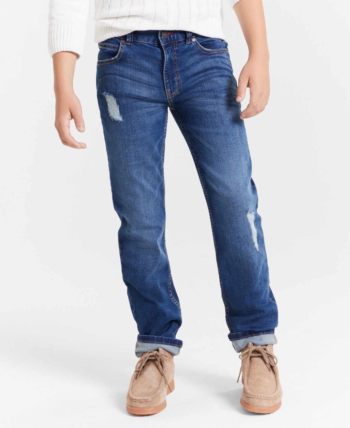 Джинсы прямого кроя для мальчиков Tommy Hilfiger Niagara Stretch — фото 1
