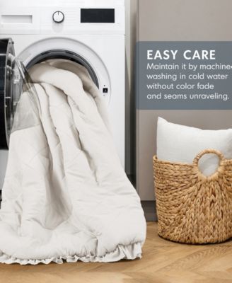 Phoebe Diamond Quilted Ruffle Edge 2-Pc. Comforter Set, Twin/Twin XL