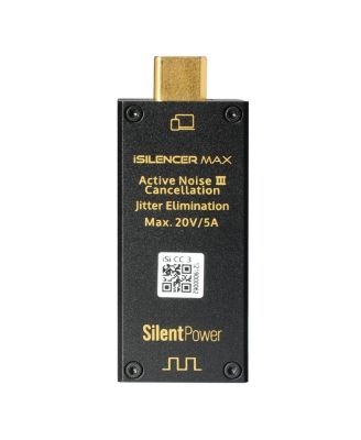iSilencer Max USB-C Noise Filter with Active Noise Cancellation