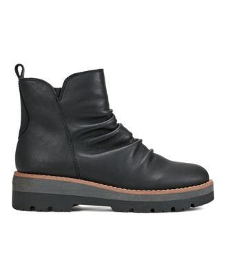 Women's Yonder Waterproof Ruched Lug Sole Booties