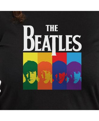 Trendy Plus Size the Beatles Logo Graphic T-shirt