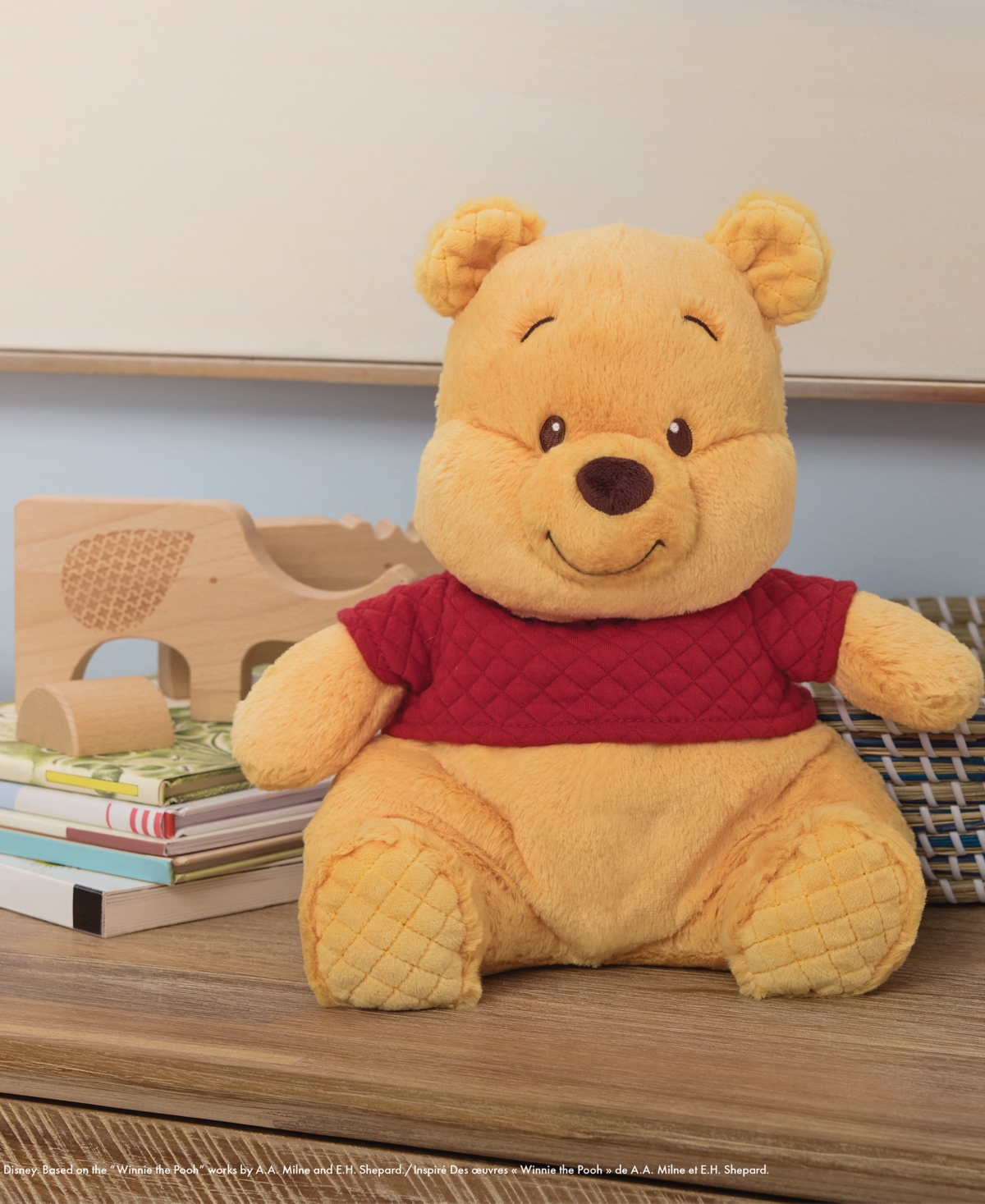 Gund Disney Official Winnie The Pooh Oh So Snuggly Plush In Multi Color